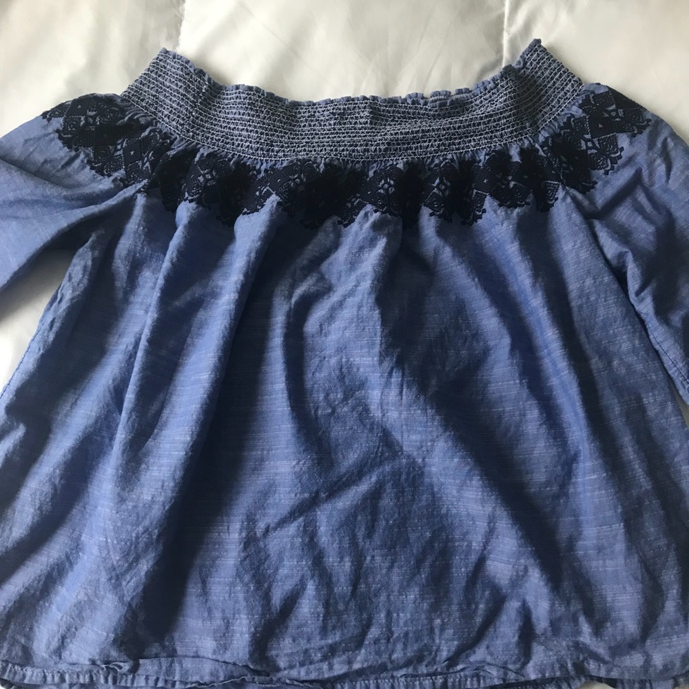 Off the shoulder women’s top